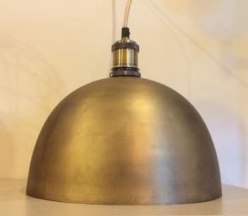 Brass Dome Pendant Lamp
